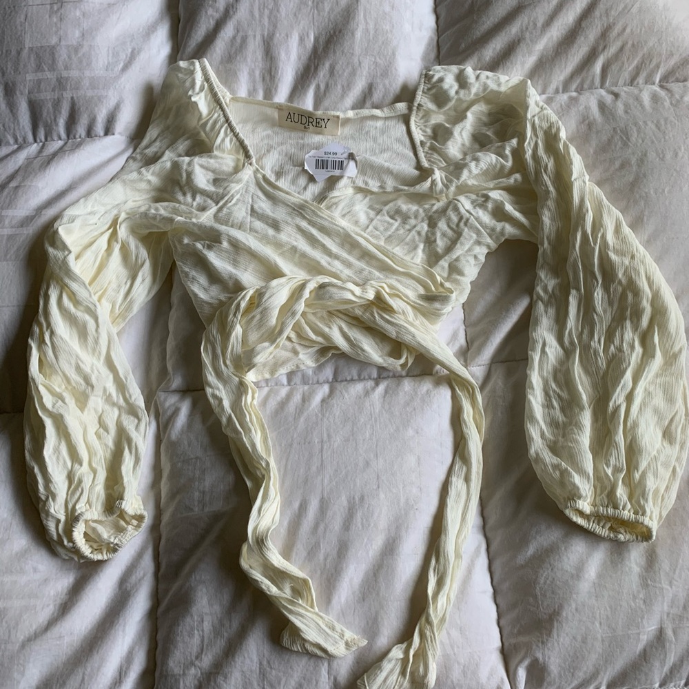 Tie Up Top - Picture 2 of 5